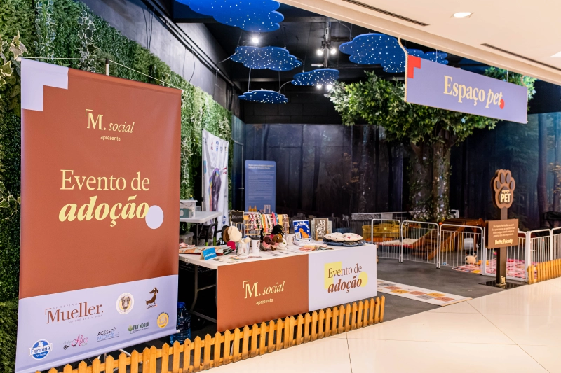 Imagem de destaque - Evento de adoção no Shopping Mueller busca novos lares para cães e gatos resgatados