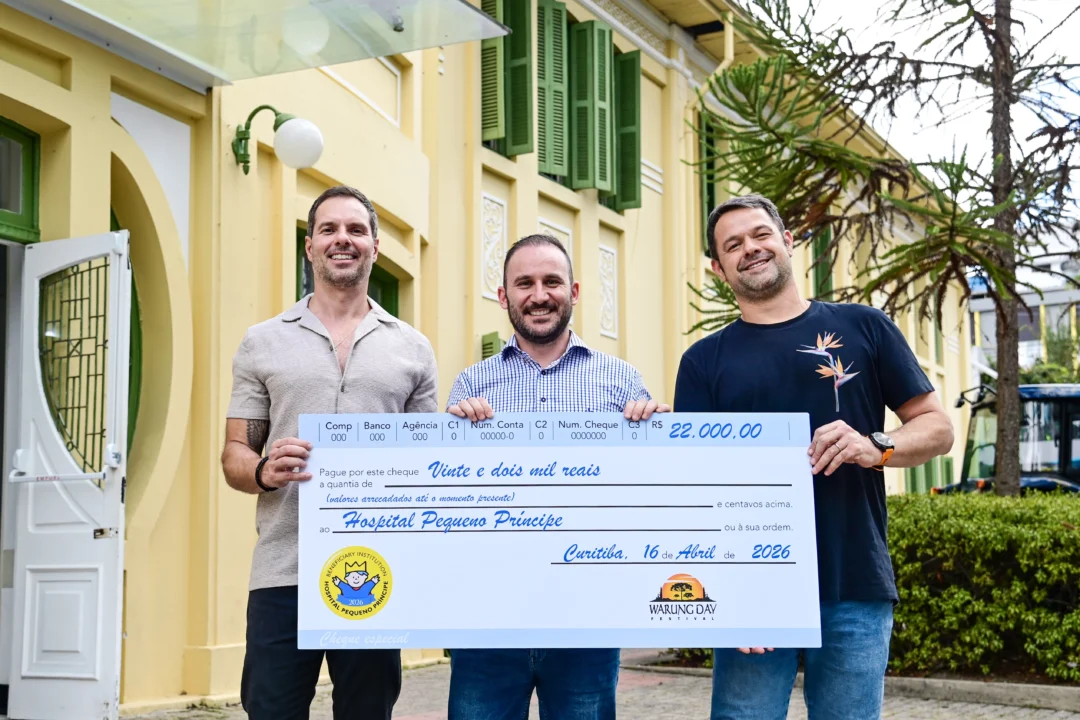 Imagem de destaque - Warung Day Festival une música e solidariedade em apoio ao Hospital Pequeno Príncipe