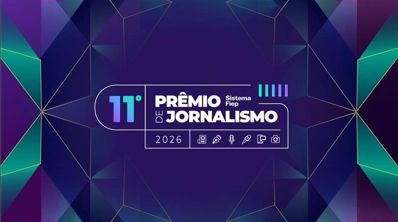 Imagem de destaque - Sistema Fiep lança 11º Prêmio de Jornalismo com aposta em produtividade e mais espaço para o digital