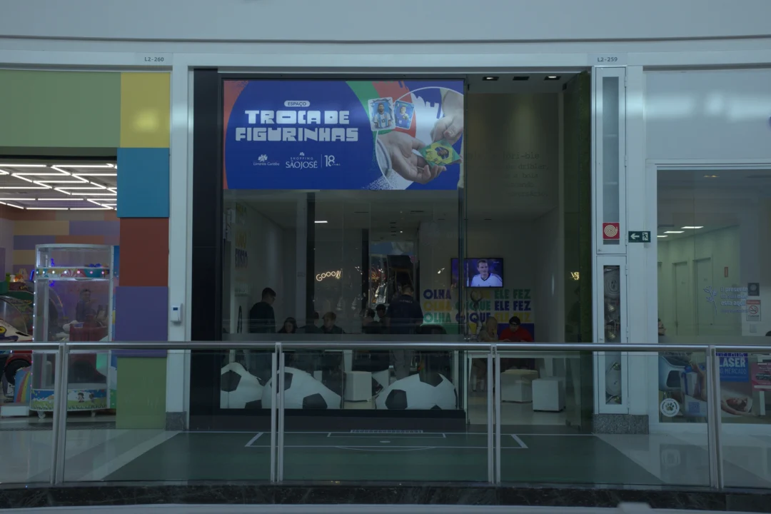 Imagem de destaque - Copa do Mundo 2026 ganhará espaço para troca de figurinhas em Shopping de São José dos Pinhais