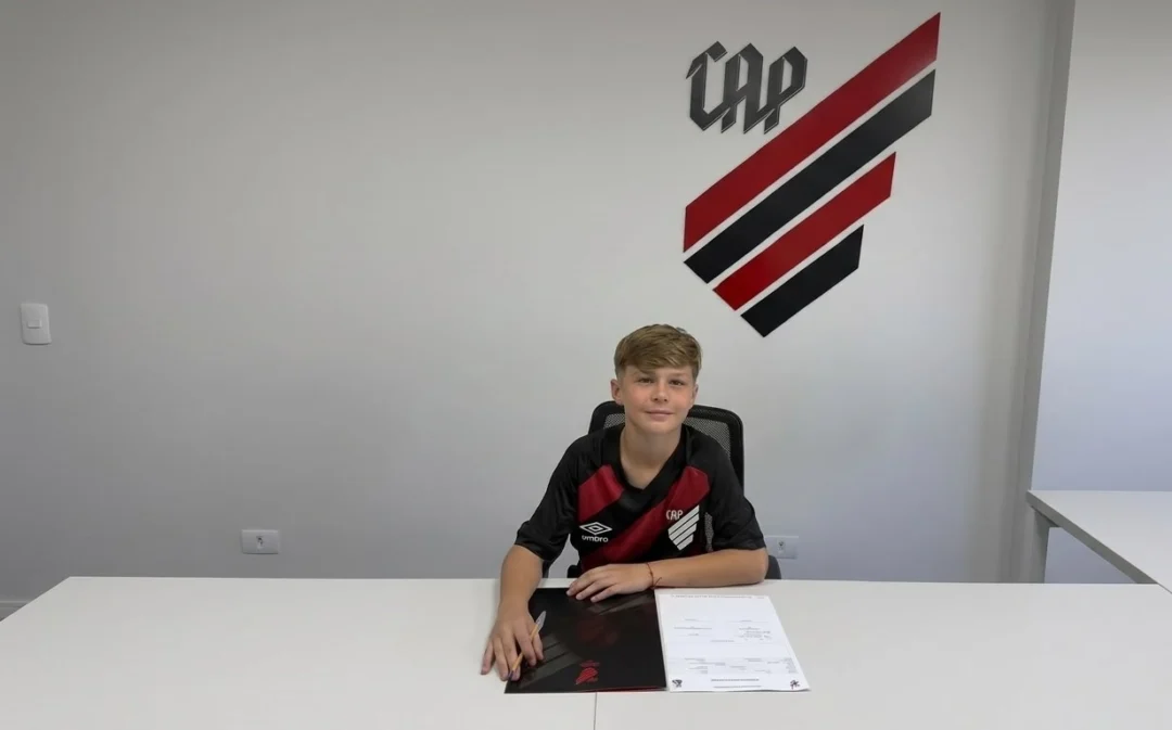Imagem de destaque - Curitibano de 12 anos se destaca no Athletico e desponta como promessa do futebol brasileiro