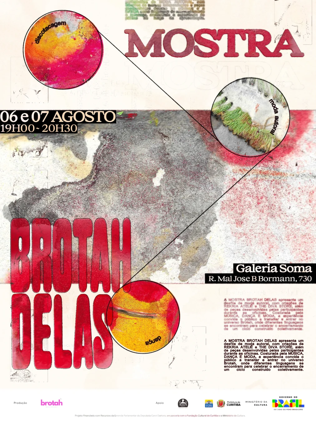 Imagem de destaque - Curitiba recebe Mostra Brotah Delas nos dias 6 e 7 de agosto com atrações gratuitas