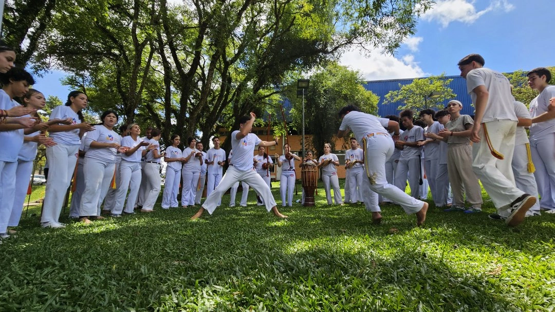 Imagem de destaque - Projeto de capoeira transforma vidas e reúne 200 alunos em batizado em Curitiba