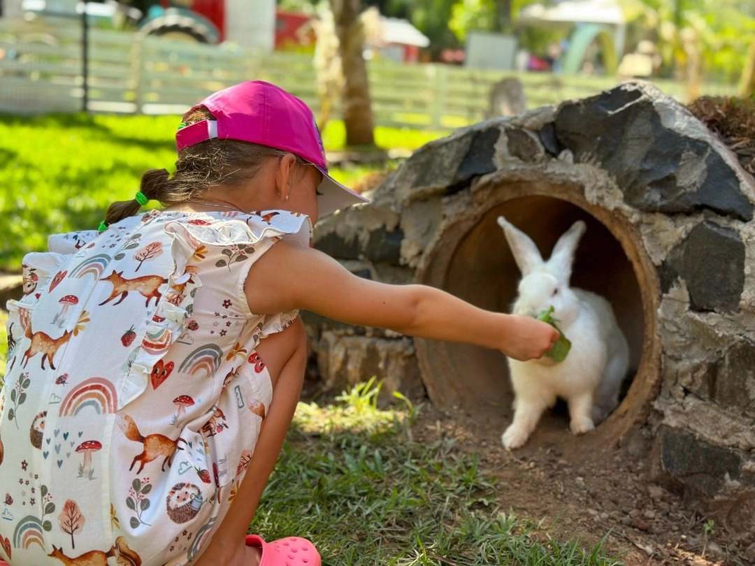 Imagem de destaque - Concurso de fantasias de animais e dia de cuidador movimentam o Dia das Crianças no Zoo Park Foz
