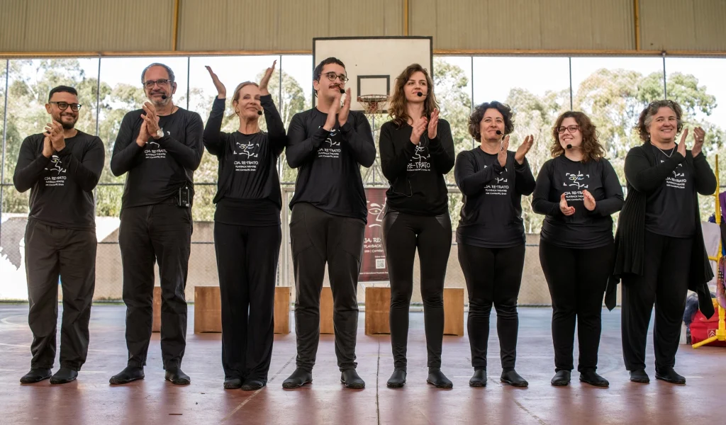 Imagem de destaque - Companhia apresenta espetáculo aberto de Teatro Playback em Curitiba no ano em que modalidade completa meio século